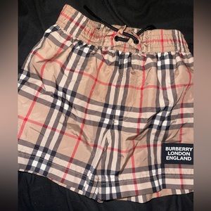 Kids Burberry Swim Shorts